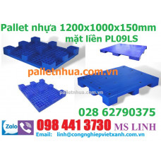 Pallet nhựa 1200x1000x150mm PL09LS