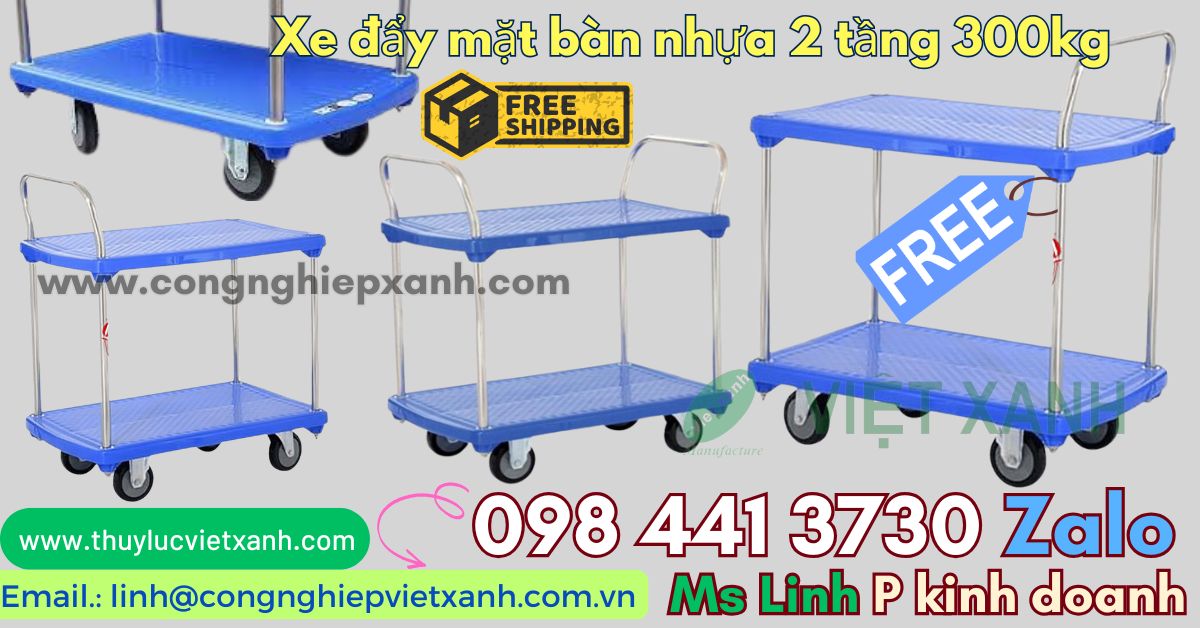 Pallet nhựa Việt Xanh