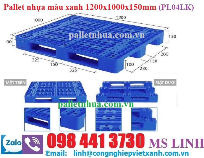 Pallet nhựa Việt Xanh