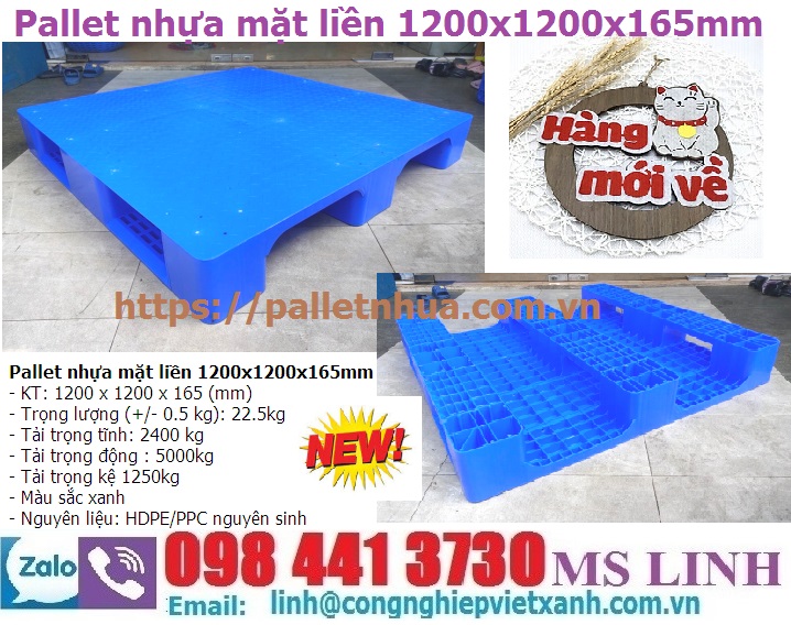Pallet nhựa Việt Xanh