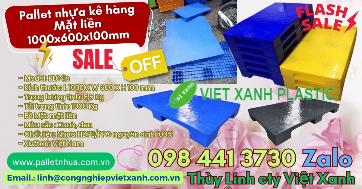 Pallet nhựa Việt Xanh
