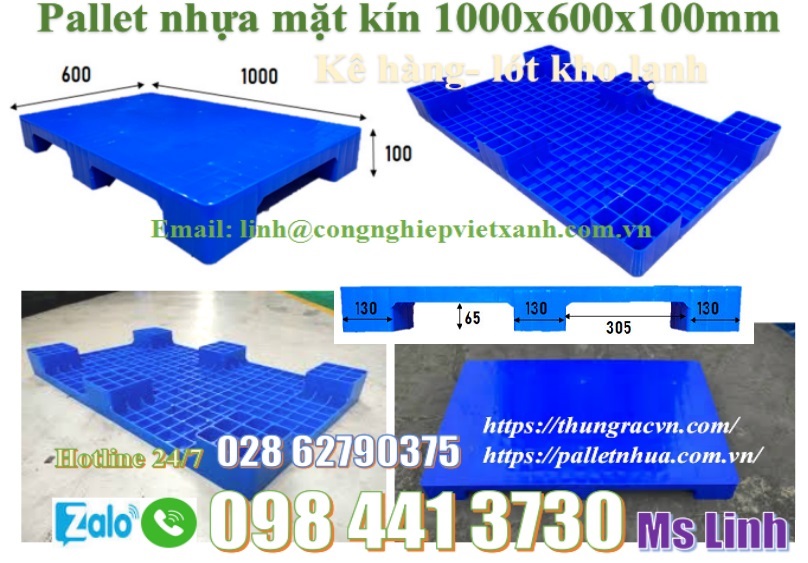 Pallet nhựa Việt Xanh