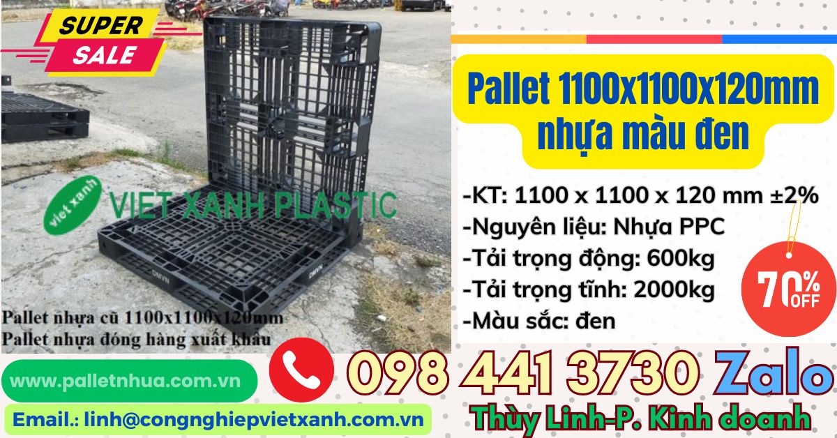 Pallet nhựa Việt Xanh