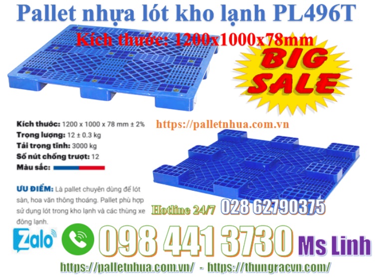 Pallet nhựa Việt Xanh