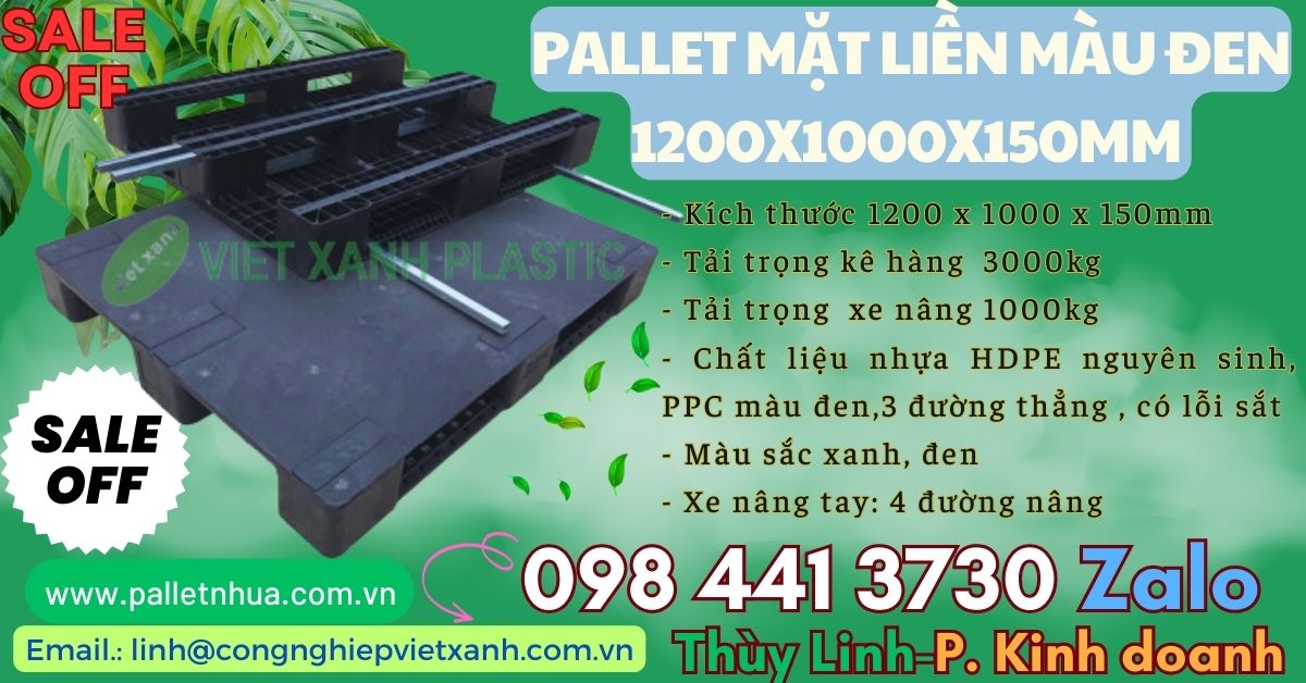 Pallet nhựa Việt Xanh