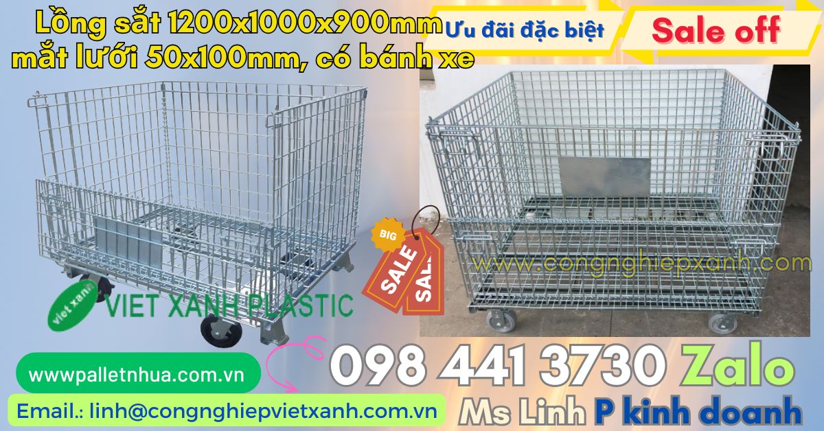 Pallet nhựa Việt Xanh