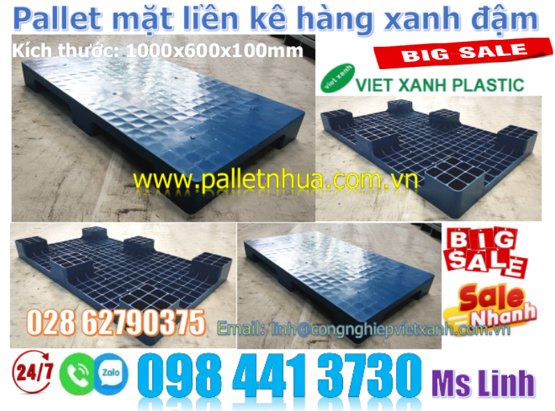 Pallet nhựa Việt Xanh
