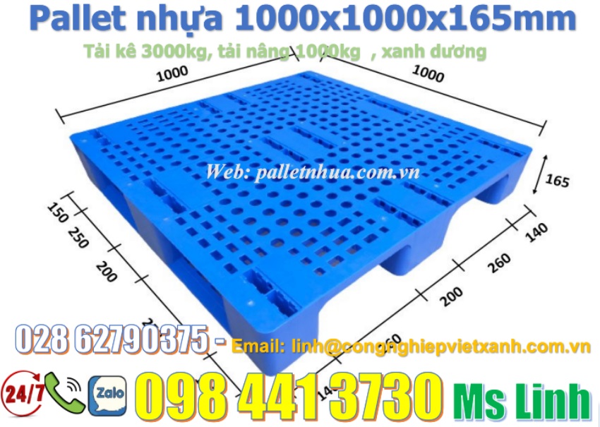 Pallet nhựa Việt Xanh