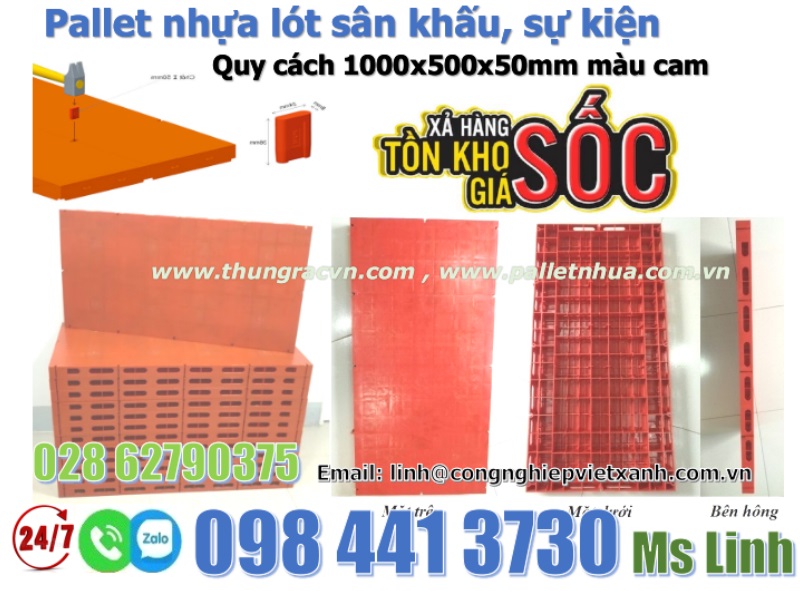 Pallet nhựa Việt Xanh