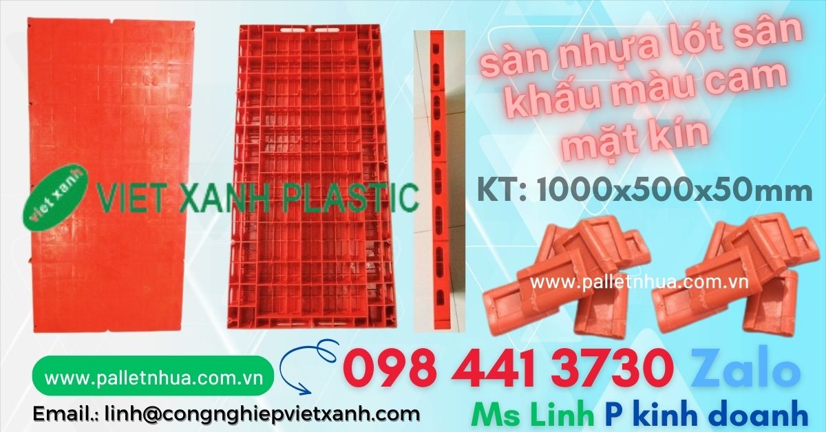 Pallet nhựa Việt Xanh