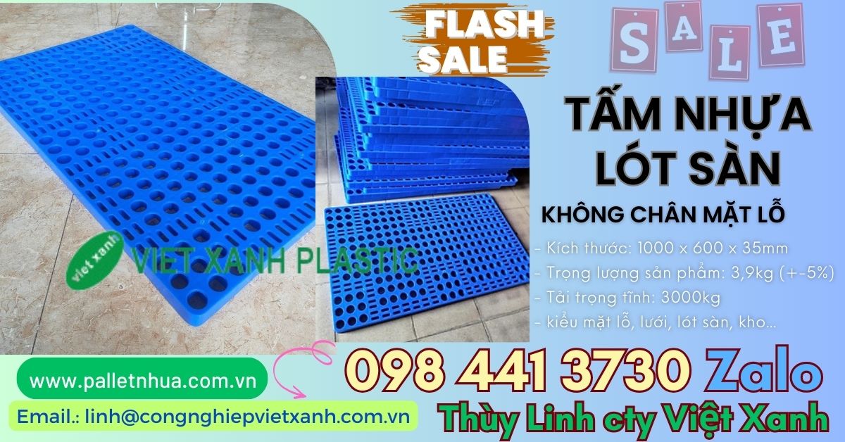 Pallet nhựa Việt Xanh