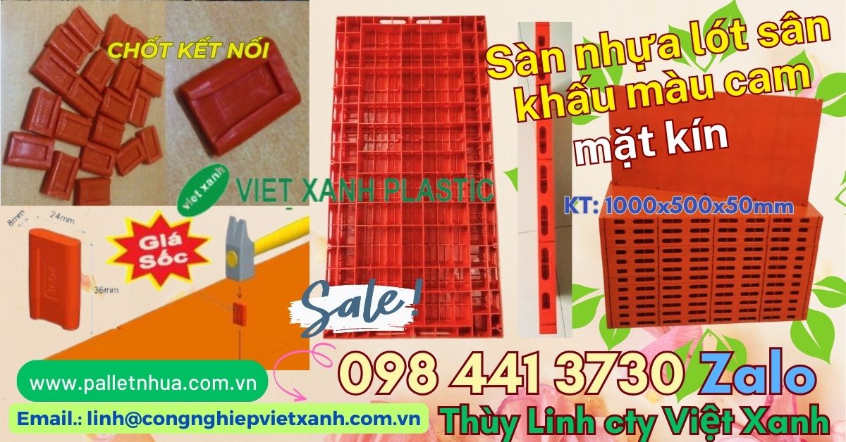 Pallet nhựa Việt Xanh