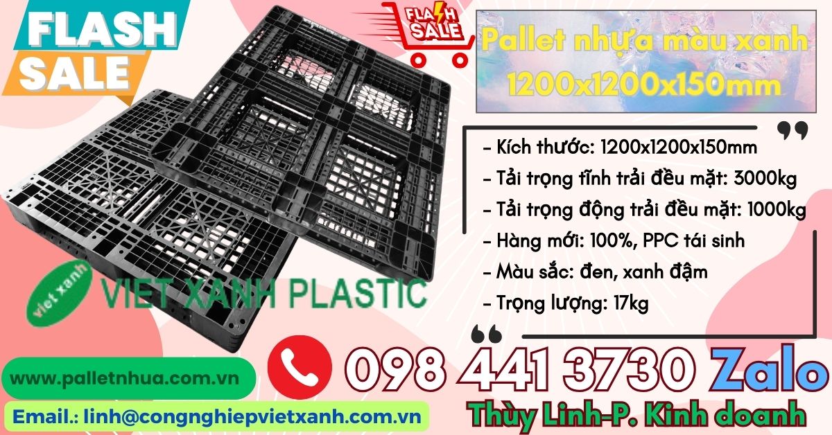 Pallet nhựa Việt Xanh