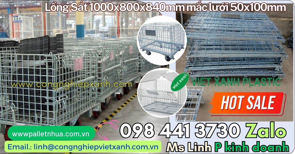 Pallet nhựa Việt Xanh