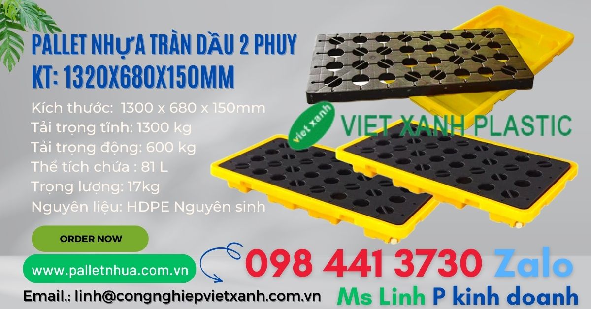 Pallet nhựa Việt Xanh