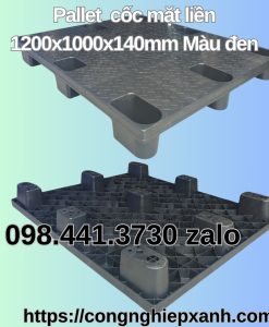Pallet-coc-mat-lien-1200x1000x140mm-mau-den