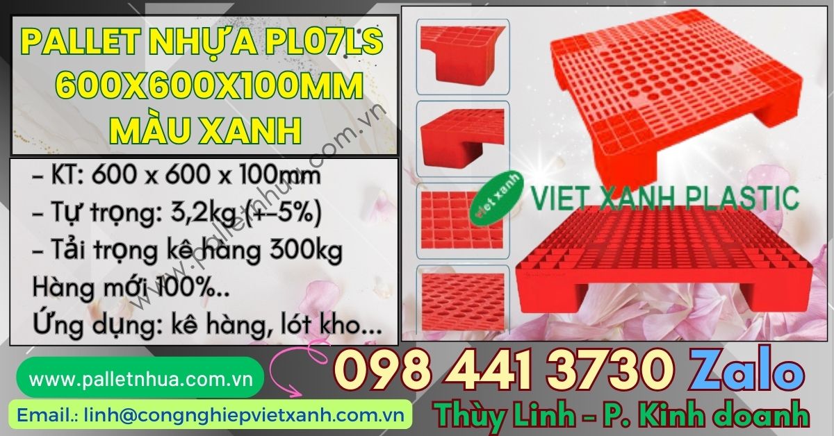 Pallet nhựa Việt Xanh