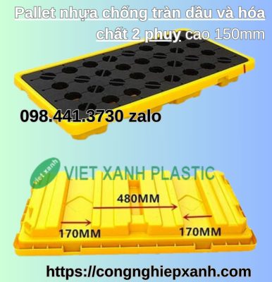 Pallet-nhua-chong-tran-dau-4-phuy-cao-150mm-nhap-khau