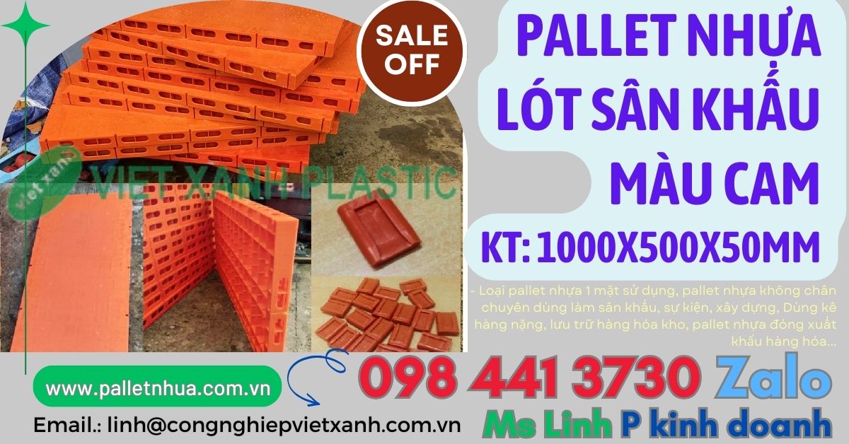 Pallet nhựa Việt Xanh