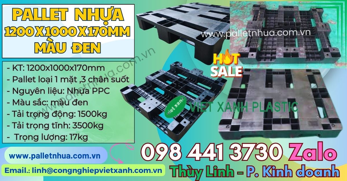 Pallet nhựa Việt Xanh