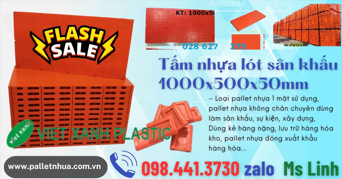 Tấm nhựa kê hàng chịu lực