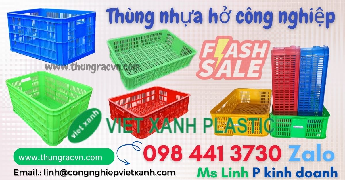 Pallet nhựa Việt Xanh