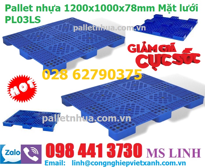 Pallet nhựa Việt Xanh