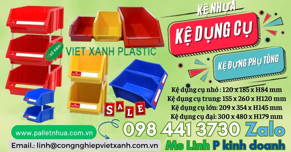 Pallet nhựa Việt Xanh