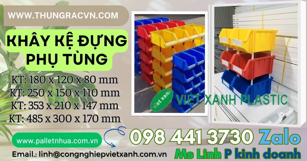 Pallet nhựa Việt Xanh
