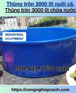 thung-nhua-tron-lon-3000-lit-chua-nuoc