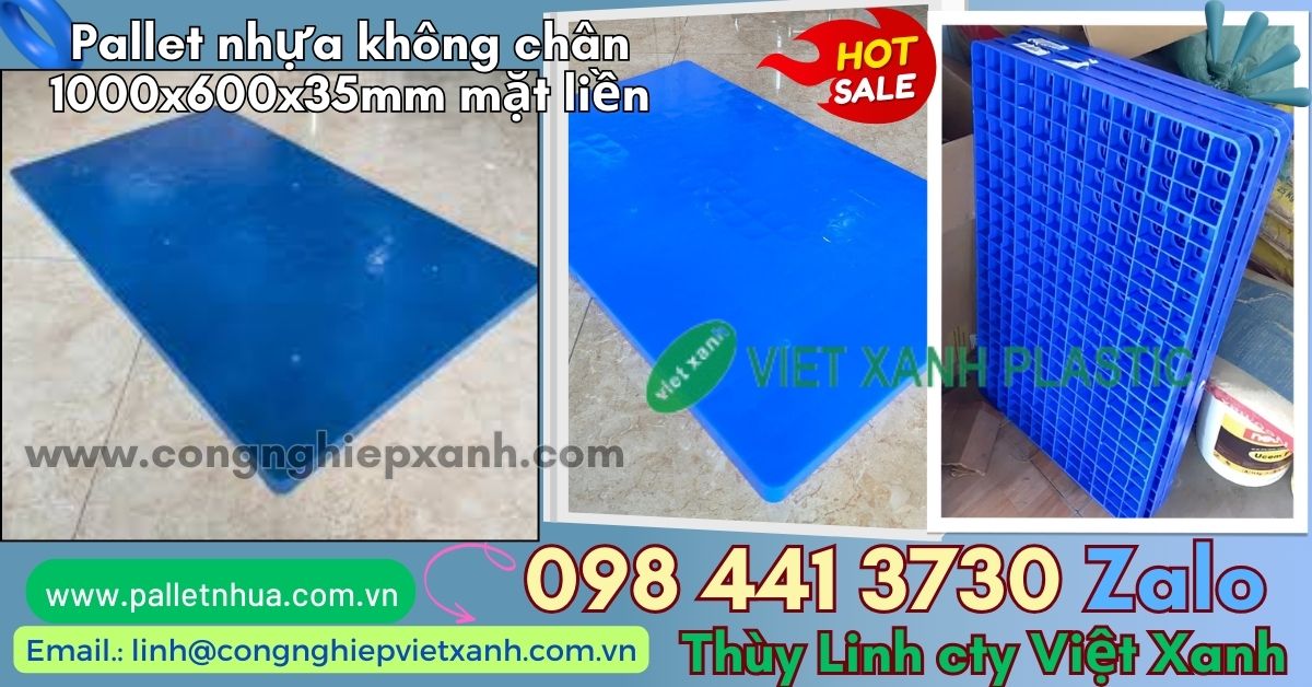Ứng dụng pallet nhựa
