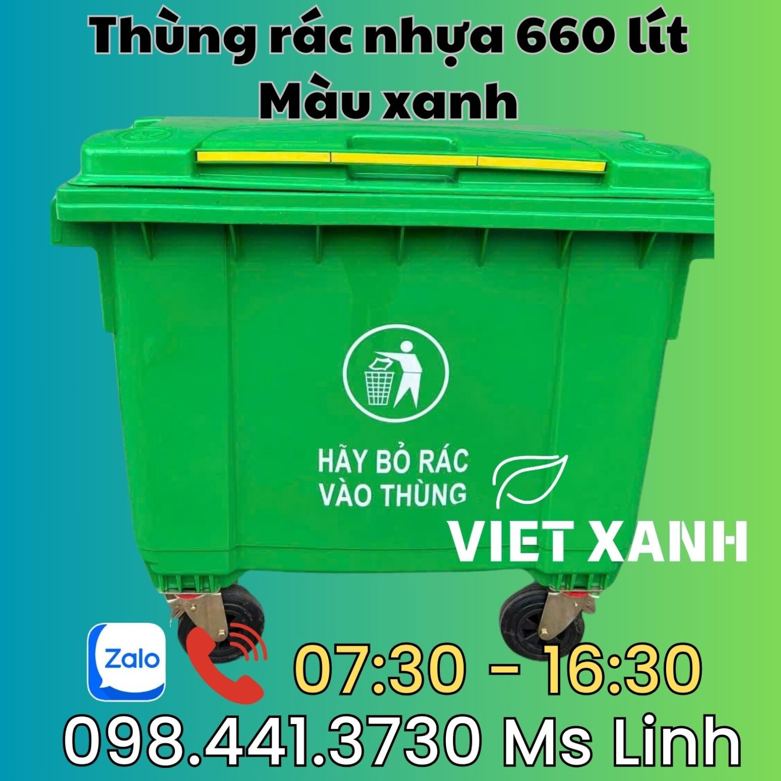 Thung-rac-nhua-1100-lit-xanh-nhap-khau-sale